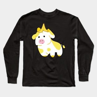 Cute banana cow Long Sleeve T-Shirt